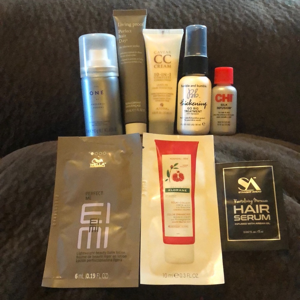 NWOT Hair Travel Size Products & Samples